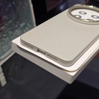 Khung kim loại tương thích với ốp điện thoại Vivo X200, họa tiết litchi đơn giản, X200 Pro mới, lỗ lớn, hàng hóa có tính thẩm mỹ cao.