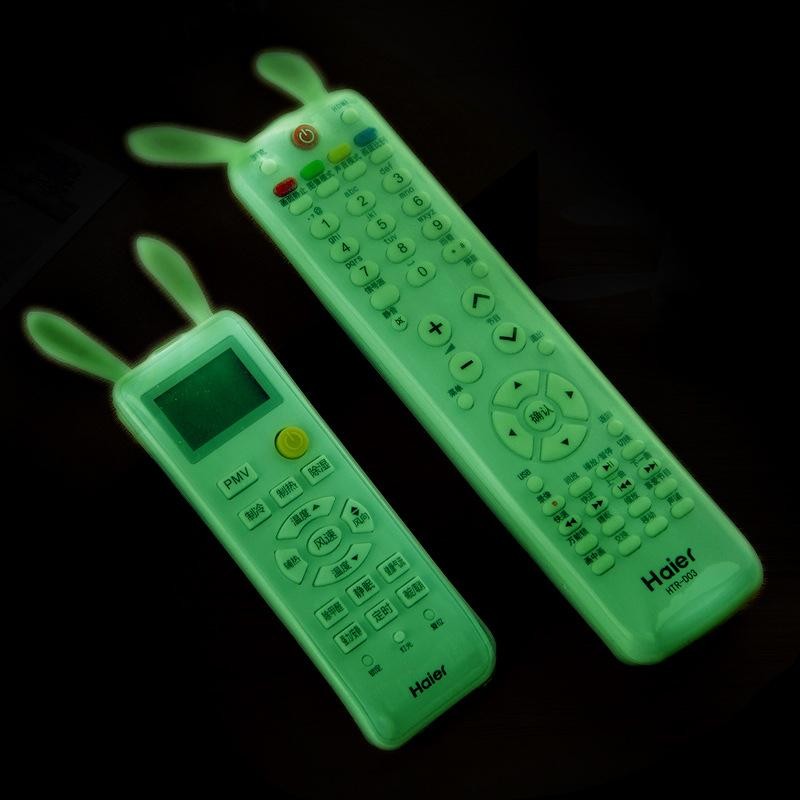 Cminyp Silicone TV Điều Khiển Từ Xa Điều Hòa Dạ Quang Bụi Bảo Vệ Lưu Trữ Vinh Quang