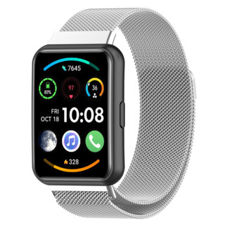 Dành cho Huawei Watch Fit / Fit2 / Fit3 / Fit New / Fit SE / Fit 2 3 Phiên bản đặc biệt Vỏ 2 chiếc + Dây đeo Milanese Loop Dây thép không gỉ từ tính