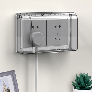 Vỏ Bảo Vệ Ổ Cắm Điện Chống Bụi / Nước Bằng acrylic Tiện Dụng Cho Nhà Tắm