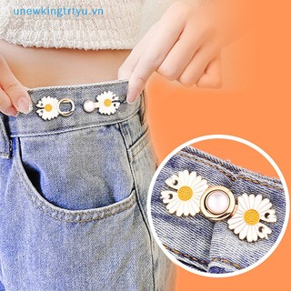 Unewtyu Nút Thắt Lưng Quần Jean Bằng Kim Loại Có Thể Tháo Rời Tiện Dụng vn