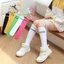 Tất Vớ Cotton Cổ Cao Cột Dây, Vớ Đan Chéo Phong Cách Hiphop QiQiShop