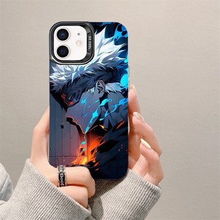 Ốp lưng Jujutsu Kaisen Satoru Gojo cho IPhone 16 15 14 13 12 11 15 Pro ProMax XS XR XSmax 13Mini Vỏ silicon siêu mát DCCY