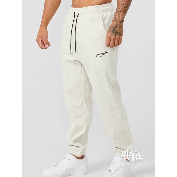 Youngla Quần Thể Thao Dáng Rộng Vừa Vặn Hình Đám Mây chill Cho Nam