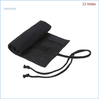 Túi Đựng Bút Bằng Vải canvas 12 24 36 48 72 Lỗ Tiện Dụng