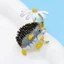 JVSUB Nhím Trâm Cài, Men Dễ Thương Hoa Cúc Trâm Cài, Động Vật Nhiều Màu Sắc Ve Áo Corsage Hoa Chân Nữ Cô Gái