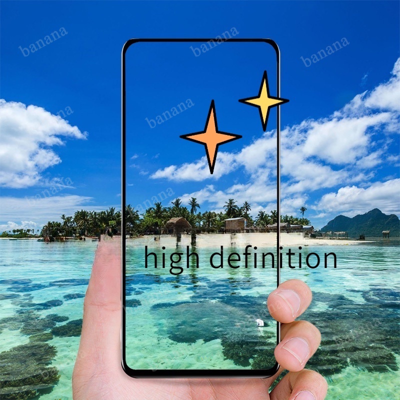 Kính cường lực 3 trong 1 Samsung S23 FE Full Cover Bảo vệ màn hình cho Samsung Galaxy A05 A05s A04 A04e A54 A34 A24 4G 5G Phim kính và bảo vệ ống kính máy ảnh