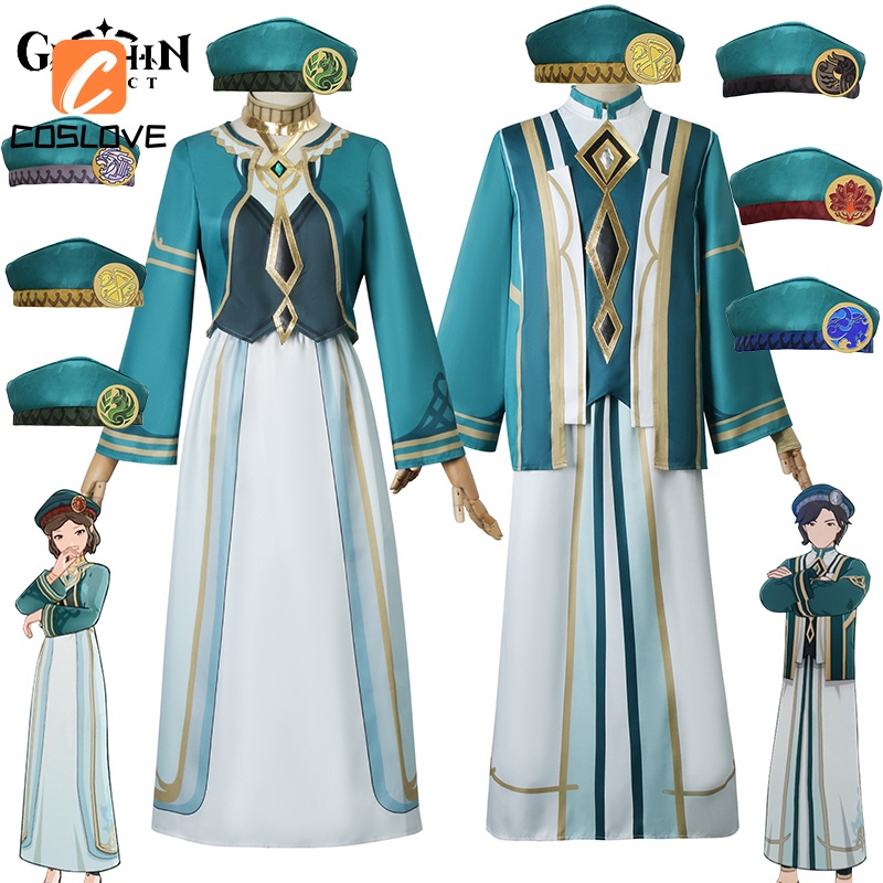 Genshin Bộ Đồ Hóa Trang Biểu Diễn akademiya sumeru Ciket Cho Nam Và Nữ