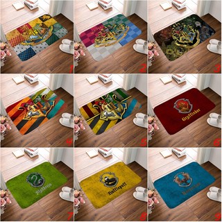 Kẹp Thảm Cửa Harry Potter Gryffindor & Hufflepuff & Ravenclaw & Slytherin Quà Tặng Thiết Thực Cho Bạn Bè Phòng Ngủ Văn Phòng Trang Trí Nhà Cửa Thảm Sàn Chống Trơn Trượt (60x40CM)