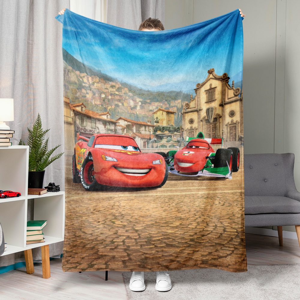 Disney Chăn flannel Điều Hòa Không Khí In Hình pixar cars Một Mặt Làm Quà Tặng Tốt Nhất Cho Mọi Người