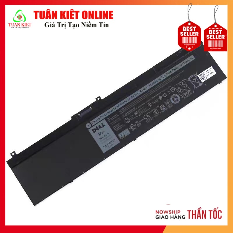 PowerSmart NDE212.68P Laptop-Akku Ersatz Für Dell NYFJH, Precson 7530, Precson 7540