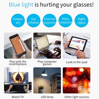 Kính Chống Bức Xạ Photochromic Thời Trang Dành Cho Nam Nữ Vuông Chống Ánh Sáng Xanh Kính Mắt Kim Loại Khung