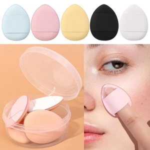 Set 5 Miếng Bông Mút Trang Điểm Đeo Ngón Tay, Mút Tán Kem Nền Mini Che Khuyết Điểm Tiện Lợi QiQiShop