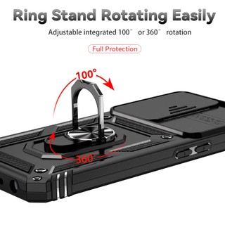 Ốp Điện Thoại Mỏng Có Giá Đỡ Dạng Vòng Tròn Xoay Chống Rơi Chịu Được Sức Nặng Cho samsung s20 ultra / s20 plus / s20 fe