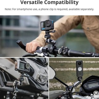 PGYTECH CapLock Xe Đạp Tay Lái Xe Máy Gắn Giá Đỡ Cho DJI OSMO Action 4 / 3 / 2, POCKET 3, Gopro Hero 12 / 11 / 10 / 9