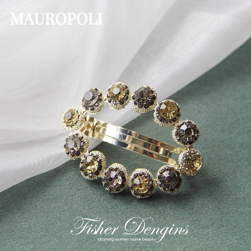Mauropoli Kẹp Tóc Nữ Ngọc Trai, Kim Cương Giả, Nửa Buộc, Đơn Giản, Tinh Tế, Top Kẹp Ngang