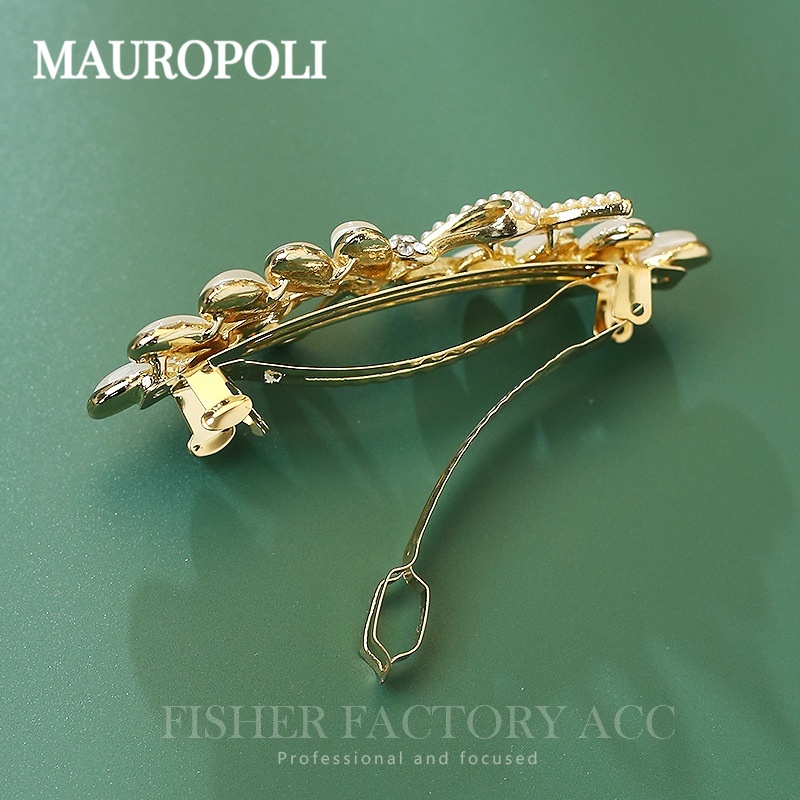 Mauropoli Kẹp lò xo mắt mèo giả phong cách Hàn Quốc nơ ngọt ngào, kẹp ngang/phẳng/lớn sang trọng cho tóc