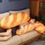 Gối Hình Bánh Mì Nướng Dễ Thương Dùng Làm Quà Tặng Sinh Nhật Cho Bé Gái