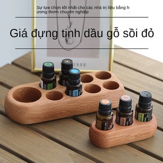 MANDY HOME Khay Gỗ Gụ 15ml Trưng Bày Tinh Dầu doteri Có Thể Tùy Chỉnh