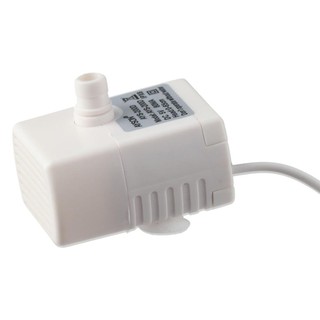 Máy bơm nước chìm mini 5V USB, tuần hoàn, im lặng, chống mài mòn, an toàn, màu trắng, cho thú cưng