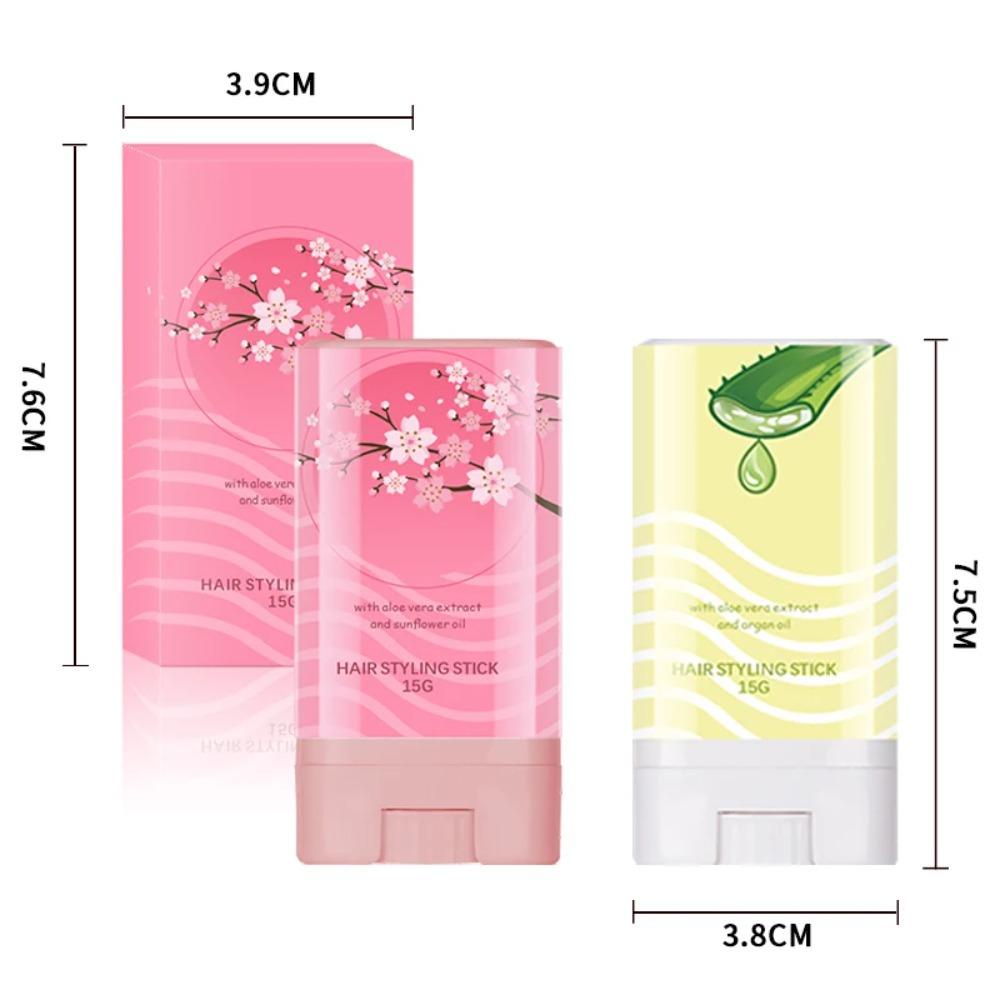 Que sáp tóc FAVORITEGOODS, Thanh tóc sáp mịn cố định di động, Kem tạo tác tạo kiểu tóc không nhờn cho nam nữ