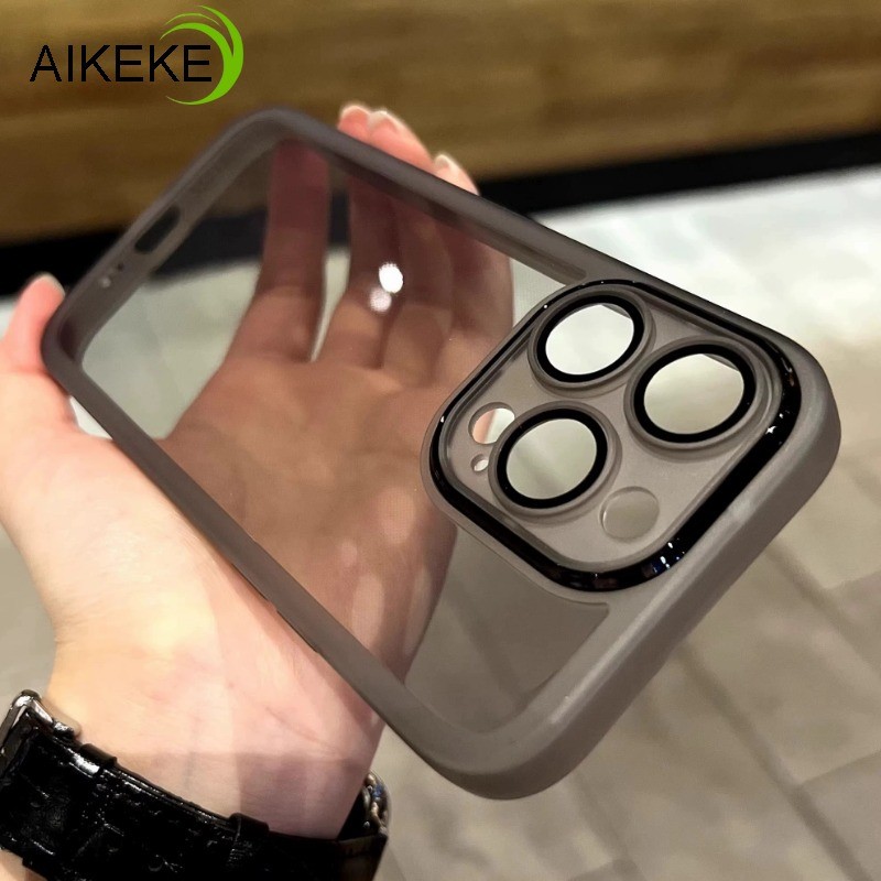 Đơn Giản Với Ống Kính Phim Vỏ Điện Thoại Cho Redmi K80 K70 K70E A2 A1 K60 K50 K50i K40 Gaming K40s K30 Ultra K30i K20 Pro Plus + 5G Vỏ Mềm Bảo Vệ Chống Sốc Trong Suốt
