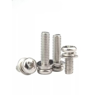 ((LXY) （ 3 TỔ HỢP） Bulong chỏm cầu nhỏ mạ niken，Ốc Vítđồng pake đầu tròn , ốc pake M2 / M2.5 / M3 / M4 / M5 / M6 / M8 * L4-50mm (RM-VN-1)
