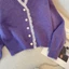 Áo Khoác cardigan Dệt Kim Mềm Dáng Rộng Cổ Chữ v Phối Ren Thời Trang Xuân Thu Cho Nữ