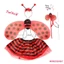 Mg-halloween Trẻ Em Trình Diễn Trang Phục Ong / Bọ Rùa Cánh Tutu Váy Đầu Cây Đũa Phép Cosplay Phụ Kiện Tiệc