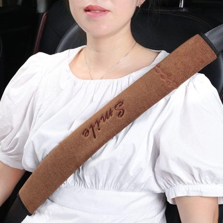 MARBLEM Dây An Toàn Ô Tô, Dây An Toàn Ô Tô Chenille Cosy Miếng Lót Vai, Đa Năng Bảo Vệ Vai Có Thể Điều Chỉnh Phụ Kiện Nội Thất Ô Tô Trẻ Em
