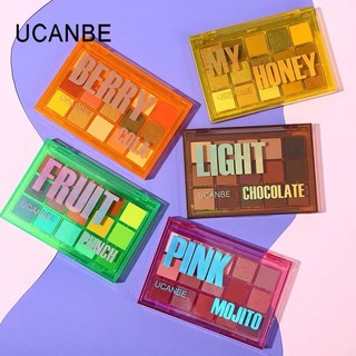 Ucanbe Bảng Phấn Mắt 15 Màu Sắc Tố Ngọc Trai Phong Cách Âu Mỹ