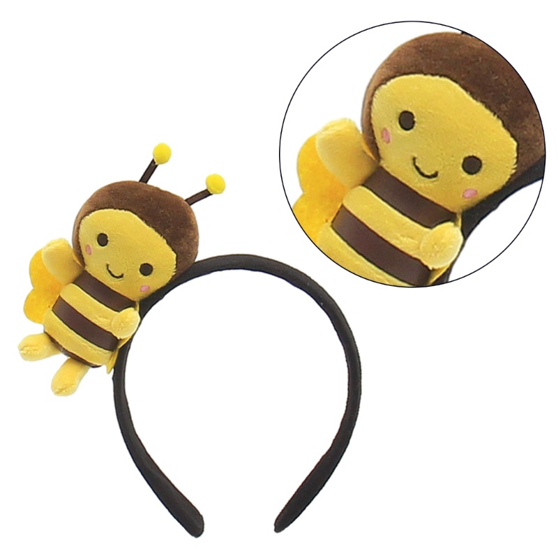 Mũ cosplay ong và động vật, phụ kiện Halloween thú vị