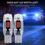 FEDAOG 1 Bóng Đèn LED T10 W5W, Đèn Nêm Đỗ Xe Ô Tô Đèn Biển Số Tự Động, 12V Xoay Bên 3030 5SMD Đèn Nhạc Cụ