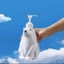 ESSENCEH Sữa Tắm Lotion Pha Chế Chai, Hộp Đựng Xà Phòng Hình Gấu Dễ Thương Màu Trắng, Máy Bơm Báo Chí Nhà Bếp Dung Tích Lớn Bằng Nhựa 450ml