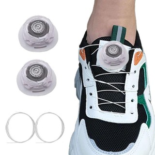 METALWRK 1 Cặp Dây Giày Khóa Xoay Tự Động, Không Buộc, Cho Sneaker Chạy Bộ Trẻ Em & Người Lớn
