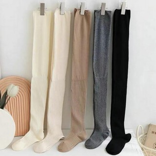 Tất trên đầu gối METALWRK, Quần đùi Cotton trên đầu gối, Quần legging giữ nhiệt cao ấm áp hợp thời trang mùa đông