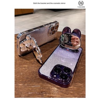 ốp lưng redmi note 9 Ốp Điện Thoại Silicon Mềm Mạ Điện Họa Tiết Thỏ Lấp Lánh Chống Rơi Cho redmi note 9