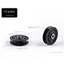 Ròng rọc nylon SUNKISSD, Bộ phận thiết bị tập thể dục trọng lượng nhẹ Bánh xe ròng rọc, Phần máy cáp màu đen Chịu mài mòn tốt Vòng bi nylon