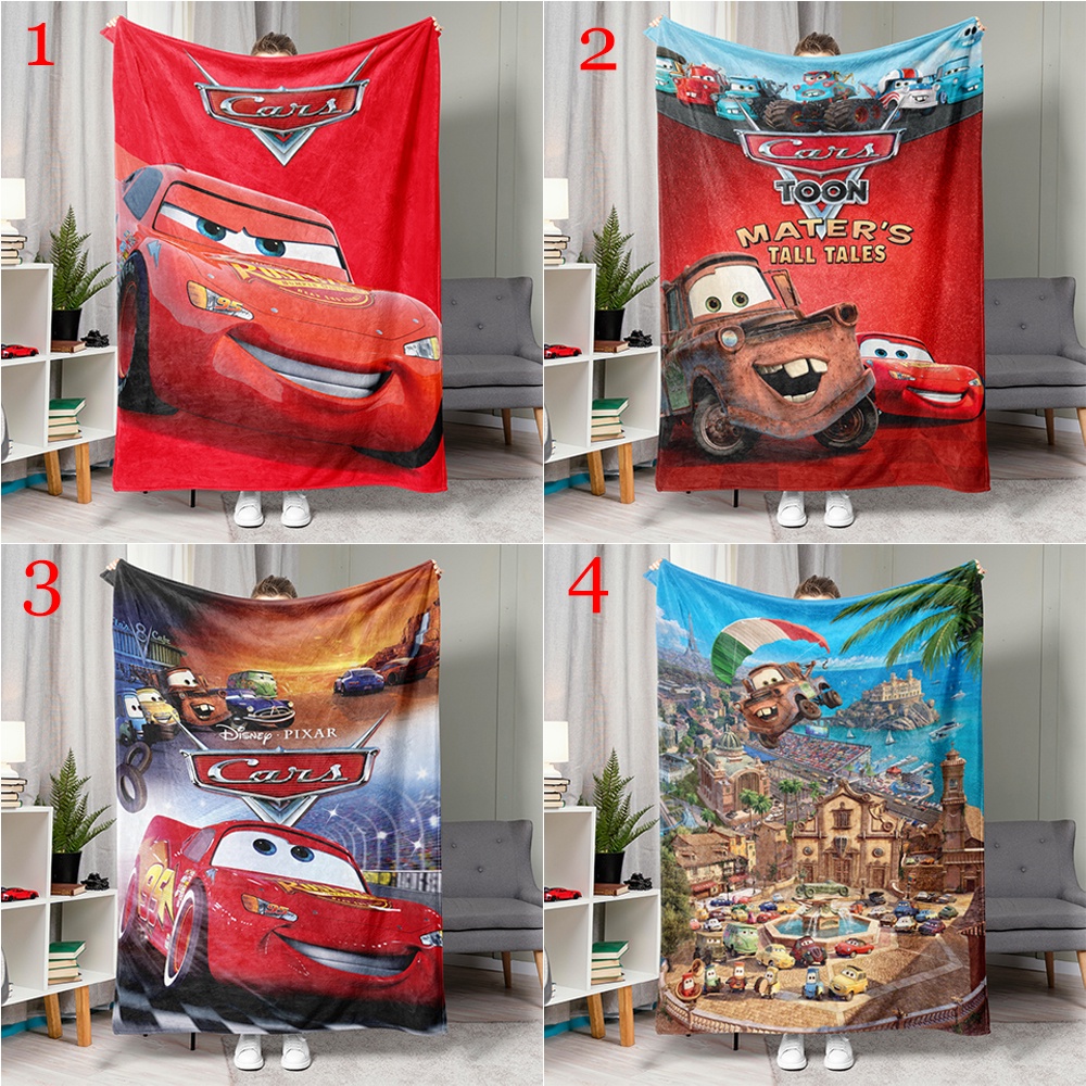 Disney Chăn flannel Điều Hòa Không Khí In Hình pixar cars Một Mặt Làm Quà Tặng Tốt Nhất Cho Mọi Người