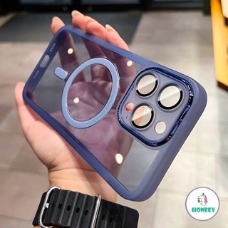 Iphone Ốp Điện Thoại tpu Mềm Từ Tính Có Miếng Dán Bảo Vệ Màn Hình Cho Iphone14 pro max 11 13 pro max 12 pro max