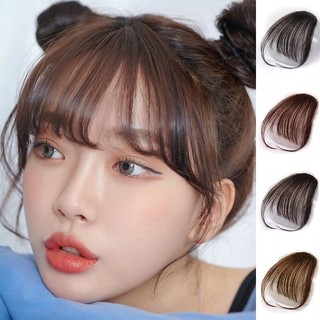 Mái Thưa Giả Bằng Tóc Thật 100% Hàng Dệt Tay, Tóc Mái Giả Phong Cách Hàn Quốc HaminStore