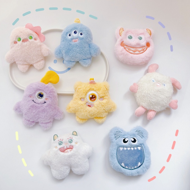 Pin cài áo bông Monster