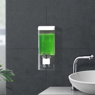 Hộp đựng xà phòng WEETW 250ml, Hộp đựng xà phòng lỏng trong suốt bằng nhựa, Hộp đựng dầu gội thủ công dung tích lớn di động Khách sạn