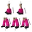 GODD Lông Thú Giả Lông Thú Giữ Ấm Chân Lông Giày Cao Gót Boot Còng Bao Carnivals Boot Cover