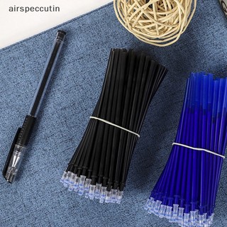 Set 100 Ruột Bút Mực gel Ngòi 0.5mm Có Thể Xóa Được Màu Đen / Xanh Dương