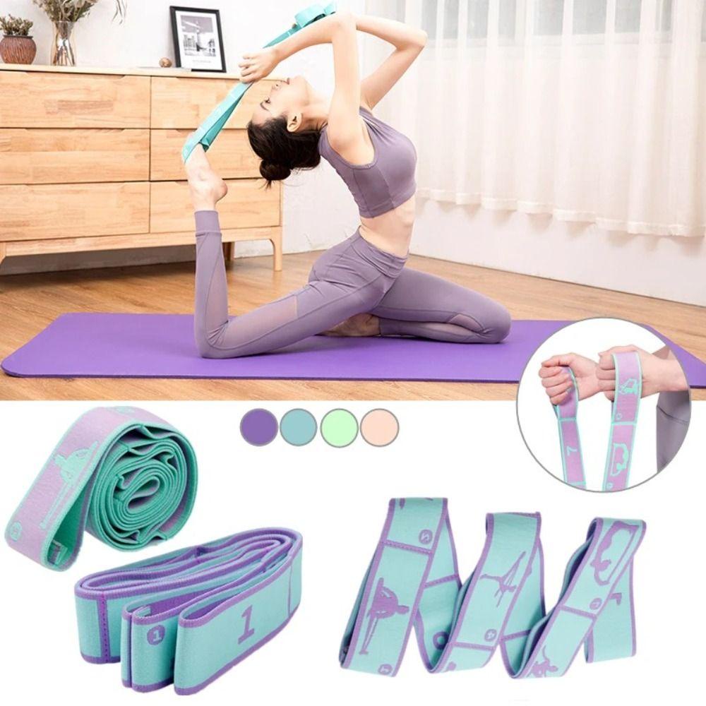 Dây kháng lực đa năng và đai căng Yoga Latin dành cho tập luyện tại nhà