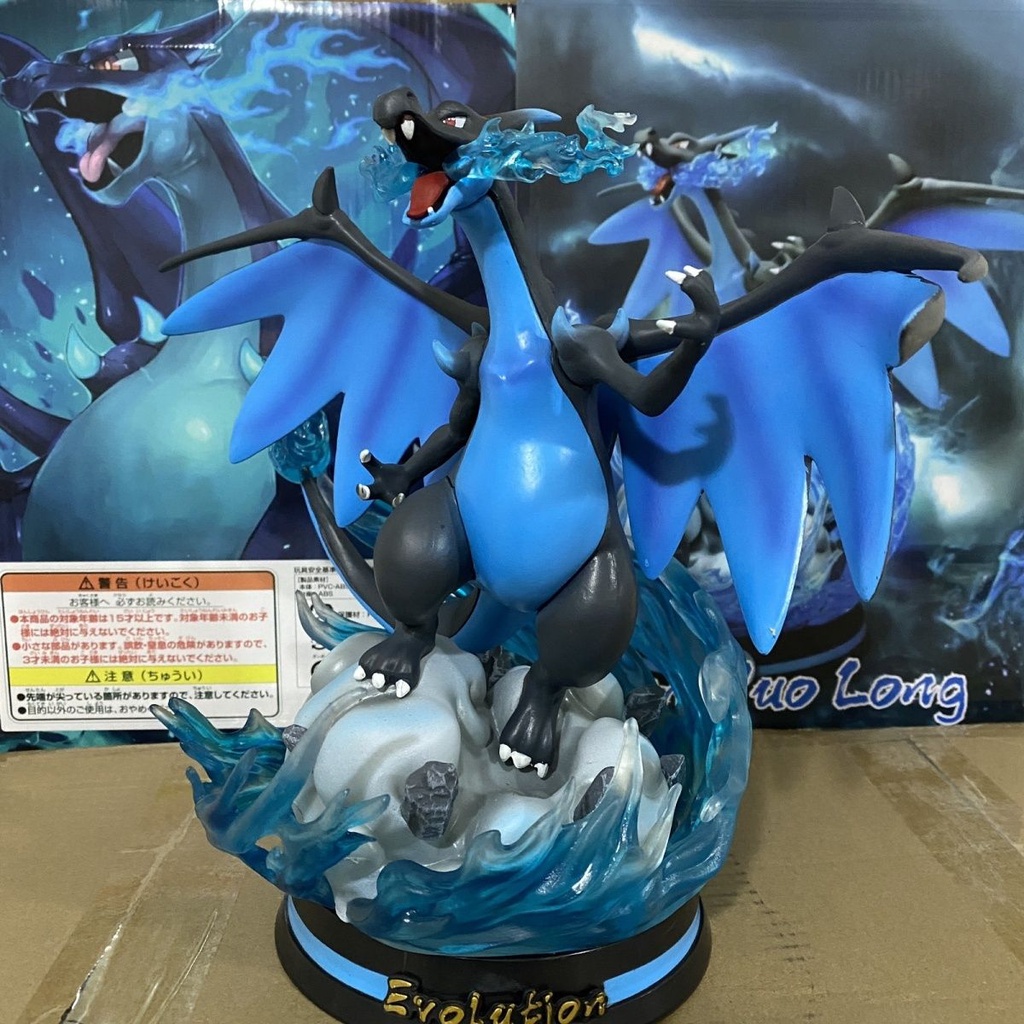 Mới Mô Hình Đồ Chơi Nhân Vật pokemon Go mega x charizard | Shopee Việt Nam