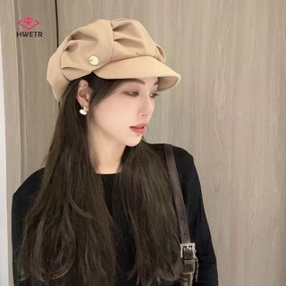 Nón Beret Len Thời Trang Đường Phố Dành Cho Nữ Mới