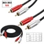 GODD 2RCA Nam Đến 2RCA Nam Composite Dây Cáp AUX Cho Rạp Hát Tại Nhà Loa HDTV Khuếch Đại Bảng Điều Khiển Chơi Game DVD Player