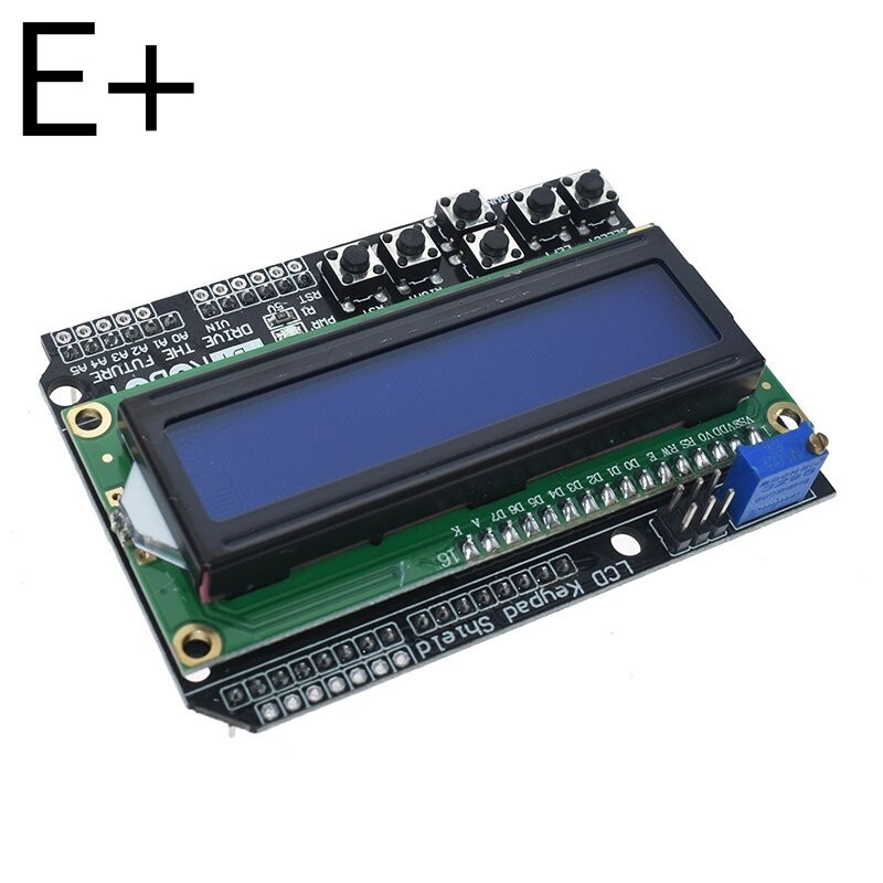 Mô-đun hiển thị lá chắn bàn phím Lcd1602 Arduino ATMEGA328 ATMEGA2560 ...